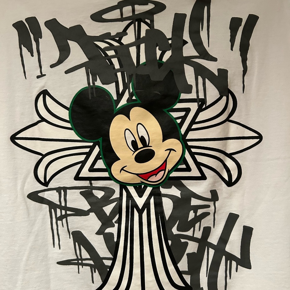 Mickey Mouse Rhinestone And Sequin Embellished St… - image 4